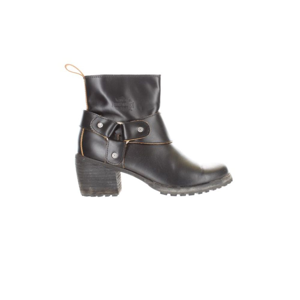 Harley-Davidson Womens Black Motorcycle Boots Size 6 Medium (B, M) (3417258)